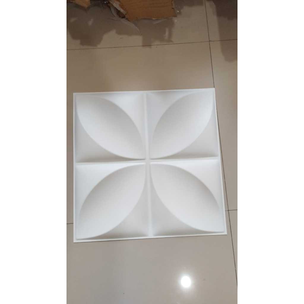 Wall Panel 3D Dinding Bahan PVC Mudah Dibersihkan Motif Timbul