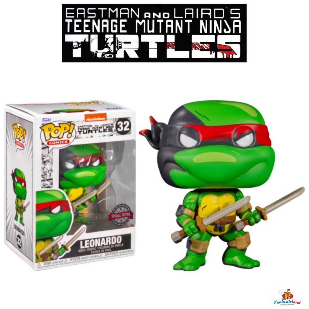 Funko POP Comics Teenage Mutant Ninja Turtles (1984) - Leonardo #32