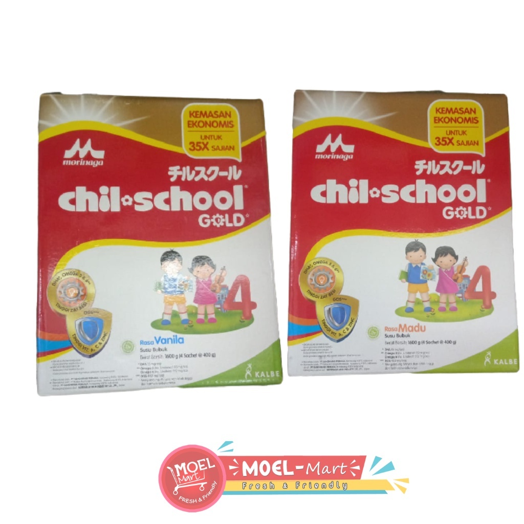 

MORINAGA Chil School Gold 4 X 390 Gr