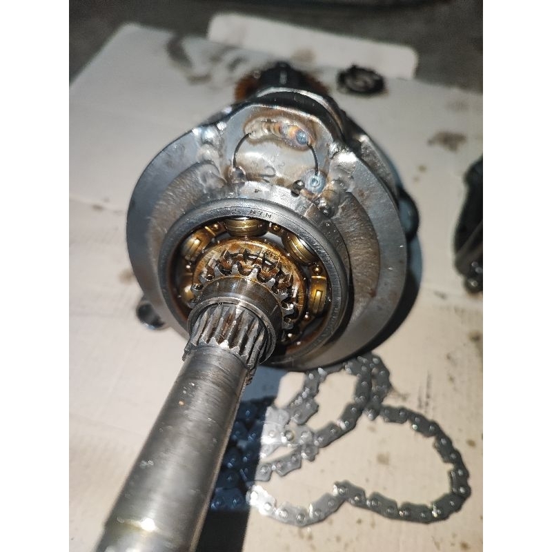Kruk as mio j stroke up langkah 70mm nolpacking