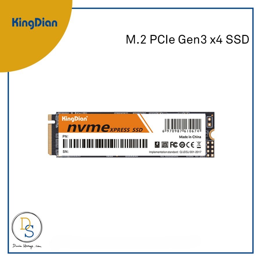KINGDIAN M.2 NVMe SSD PCIe Gen 3 x4