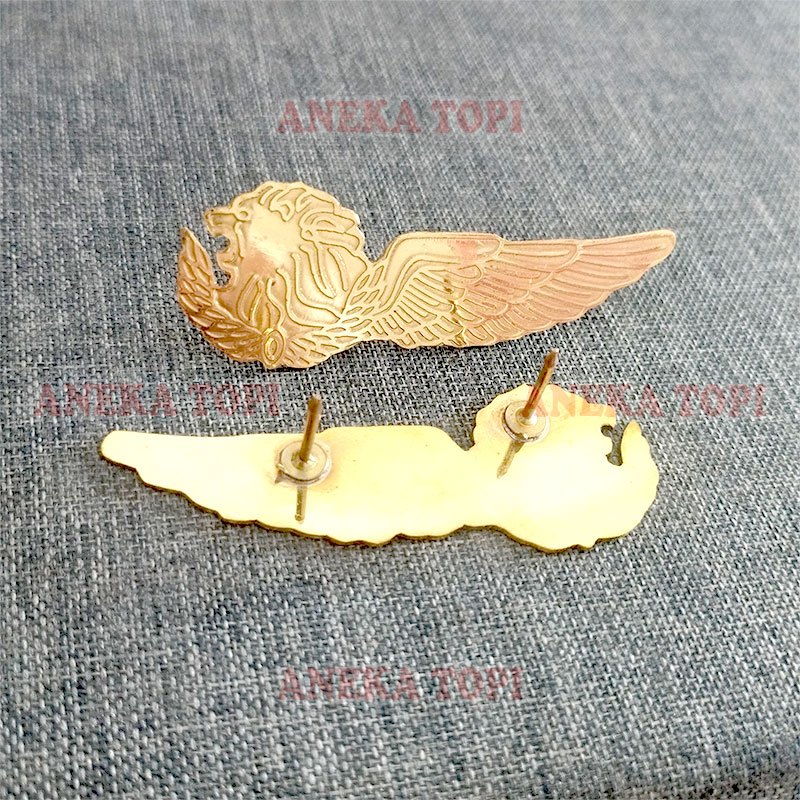 Pin Wing Pramugari Lion Air Warna Gold Pin Atribut Pramugari - Aneka Topi