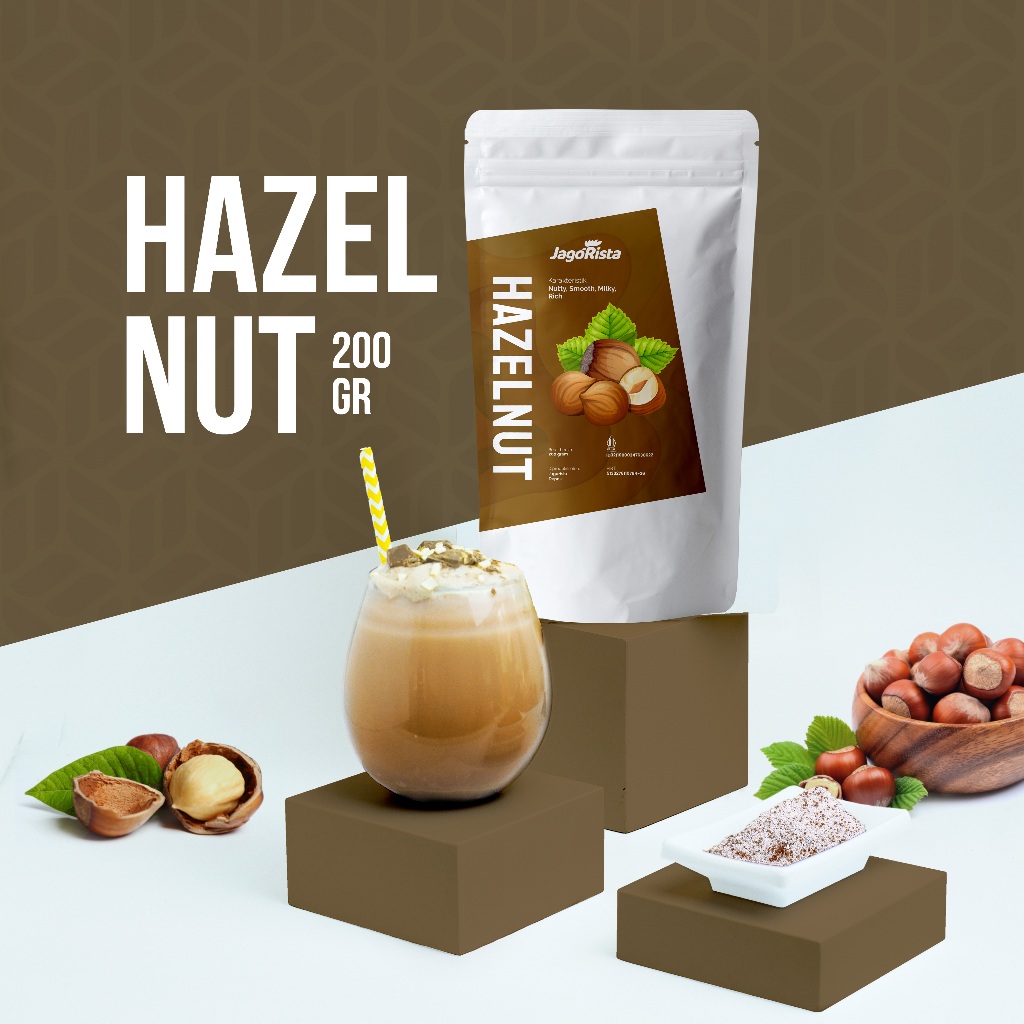 

Jagorista Bubuk Minuman Hazelnut 200 gr Kualitas Premium