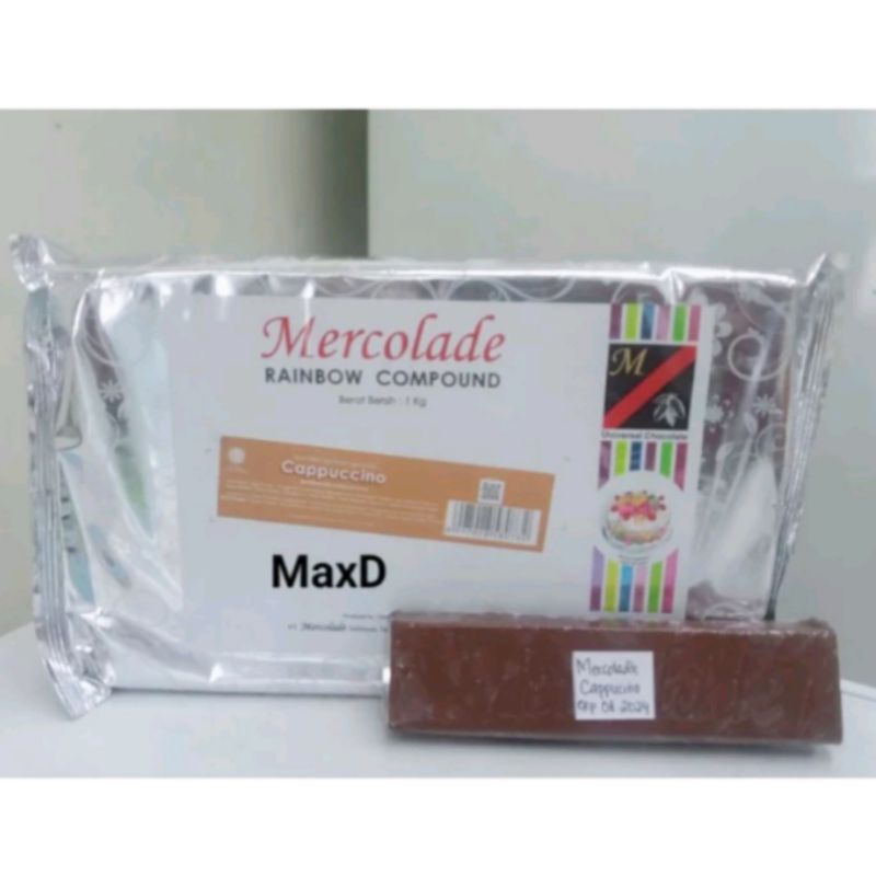 

Mercolade Cokelat Perbatang/ Potongan Rainbow Compound Rasa Cappuccino 1Pcs