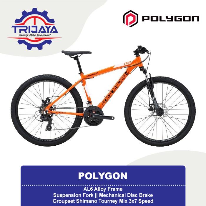 Polygon Monarch M3 Sepeda MTB [26 Inch] Sepeda Gunung