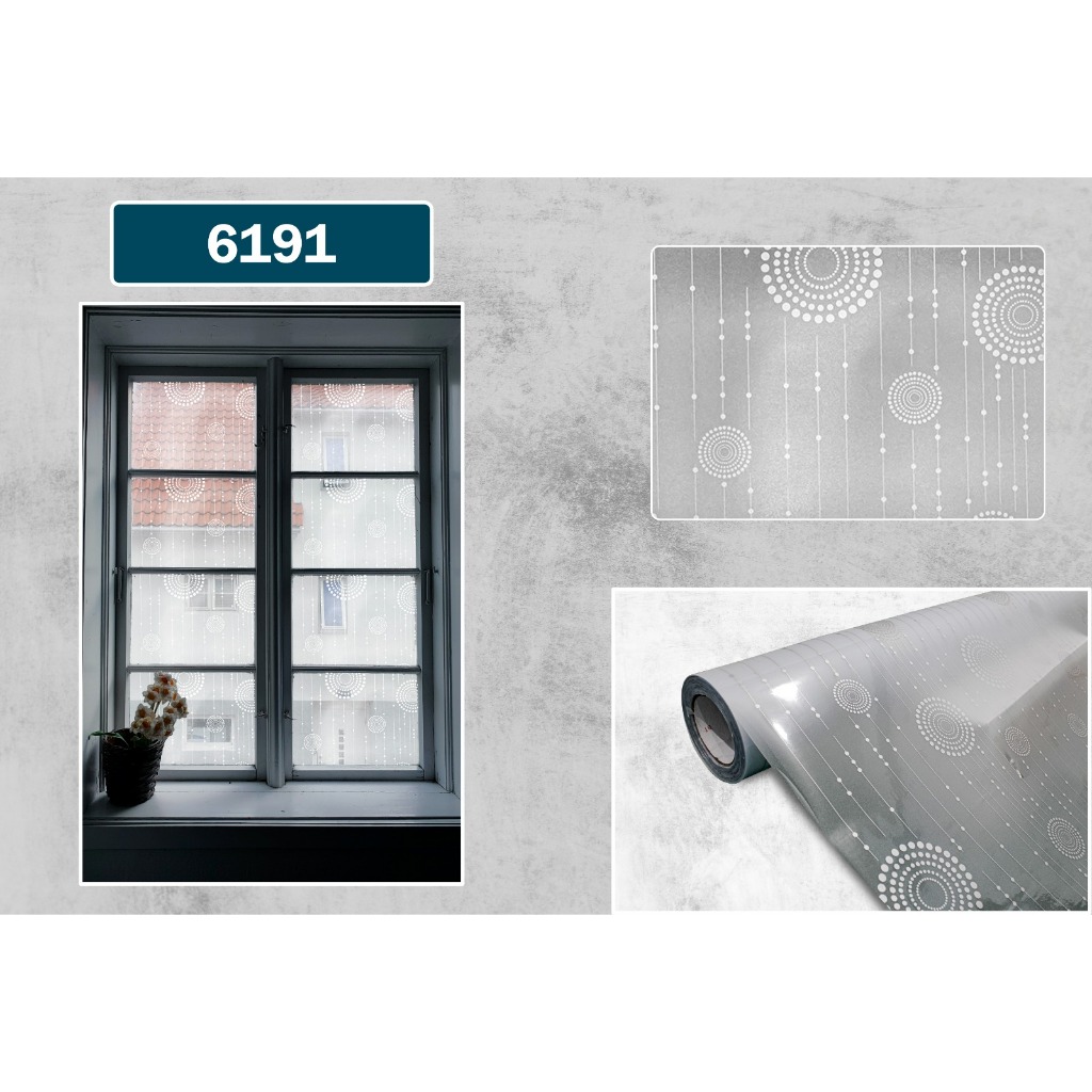 STIKER KACA SERBAGUNA ( 6191 ), STIKER JENDELA MOTIF, STIKER KACA MURAH, STIKER KACA KANTOR GEDUNG B