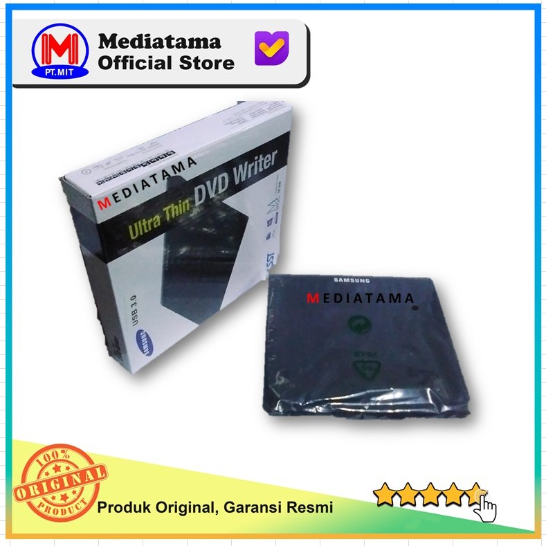 DVD CD RW Portable External SAMSUNG USB 3.0 Pembaca Writer Drive Burner Player