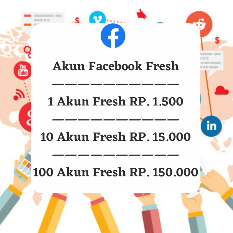 AKUN FB FRESH PROFIL TERMURAH BERGARANSI