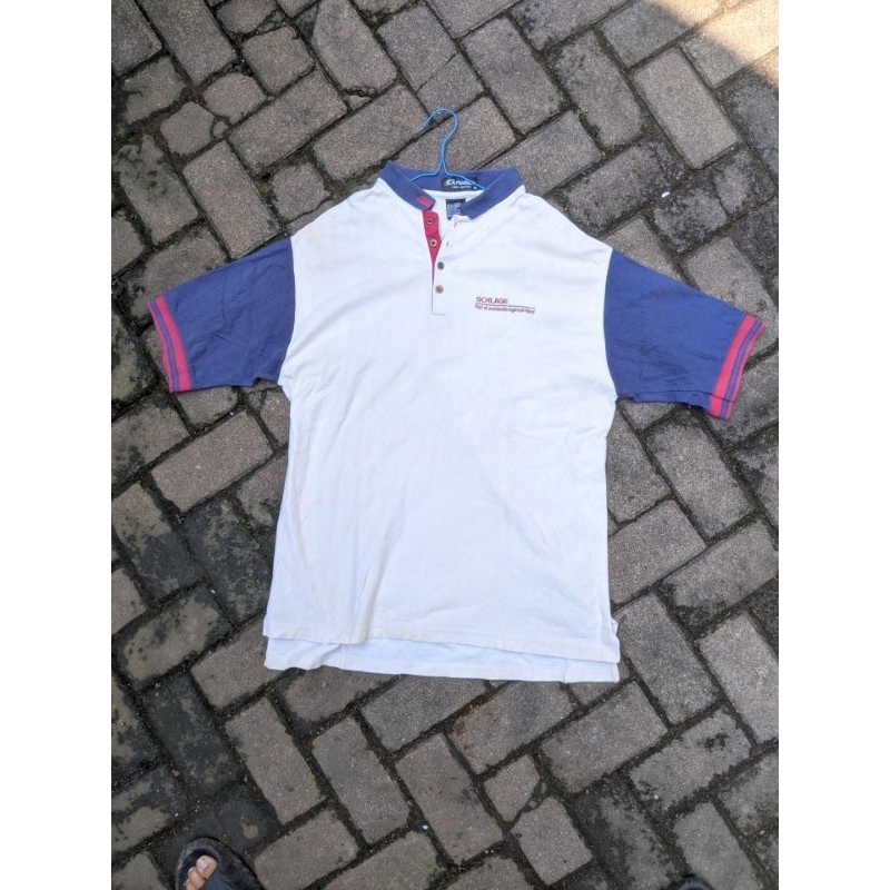 Vintage Polo Shirt Schlage K-Products made in USA