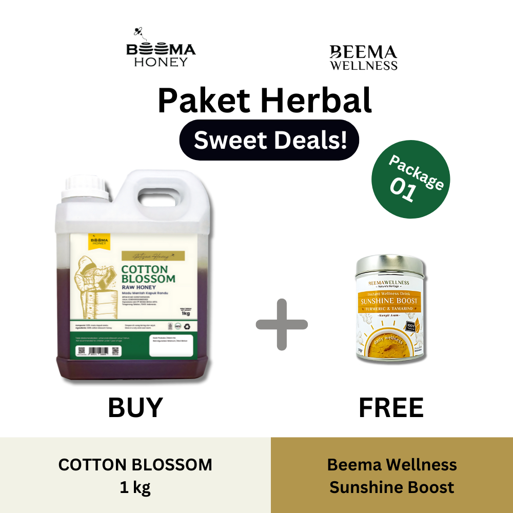 

PAKET HERBAL SWEET DEAL - IMMUNE BOOSTER PACKAGE 1