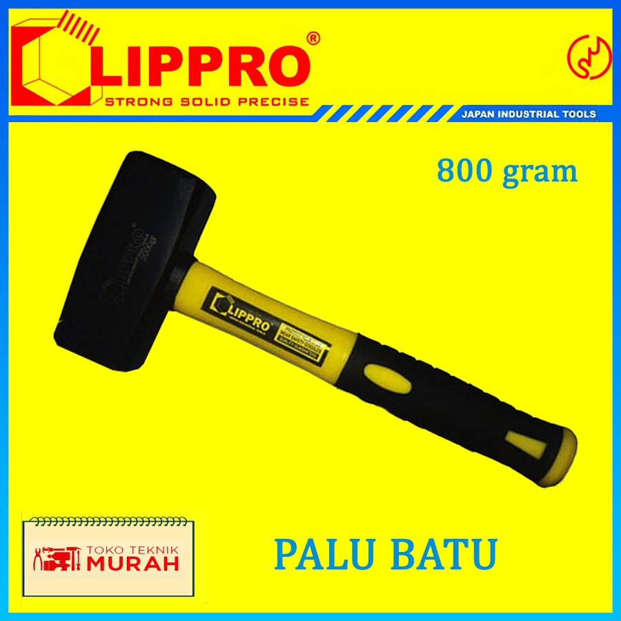 Lippro Stoning Hammer 800gr - Palu Batu 7803-08
