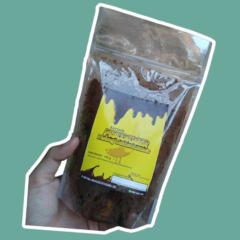 

keripik pisang cokelat lumer PISCOKMER