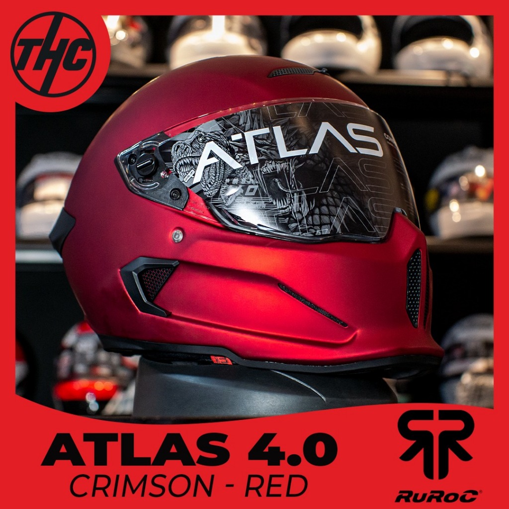 RUROC ATLAS 4.0 CRIMSON RED ORIGINAL RUROC MOTOR