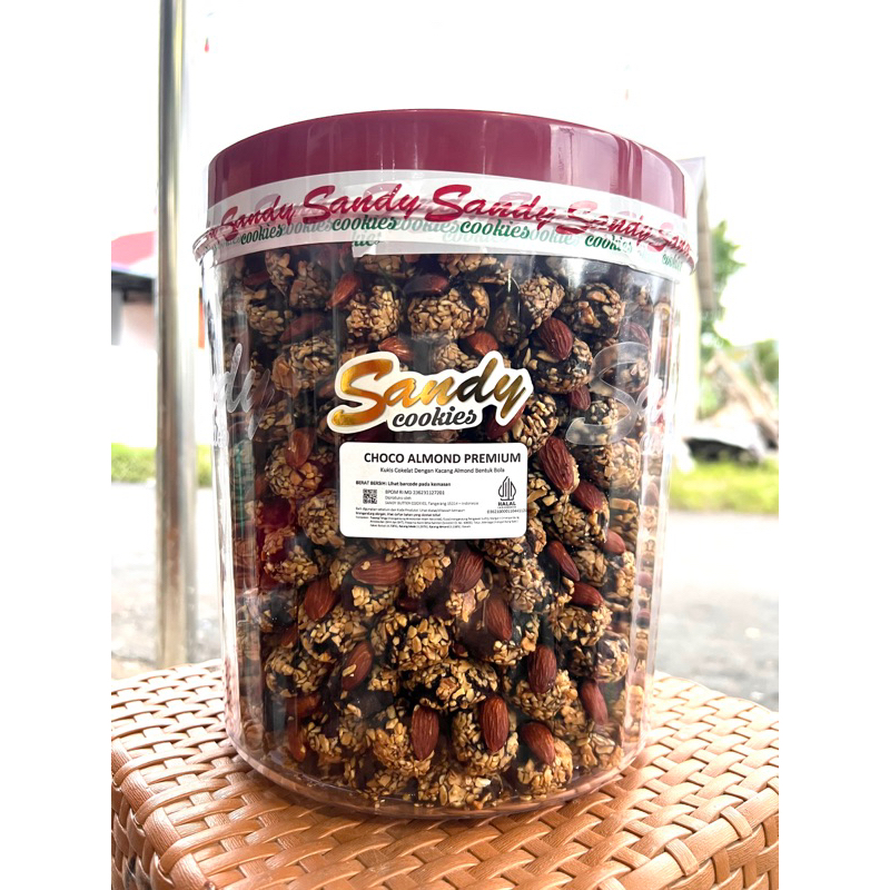 

K.SANDY JAKARTA PREMIUM CHOCO ALMOND PREMIUM 100gram