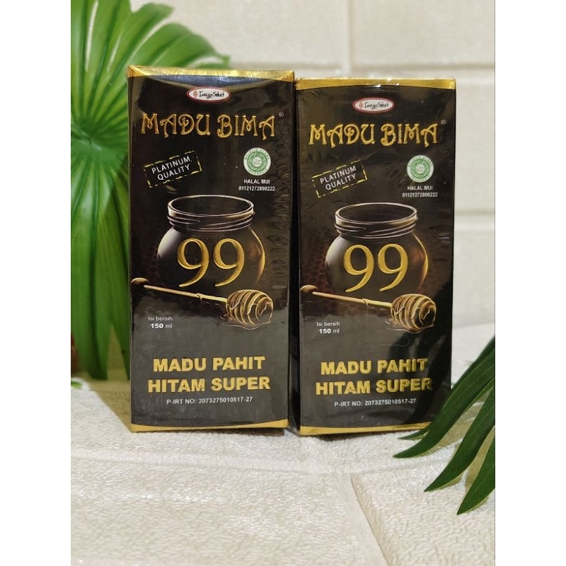 

Madu Bima 99 Madu Pahit Hitam Super 100% Original