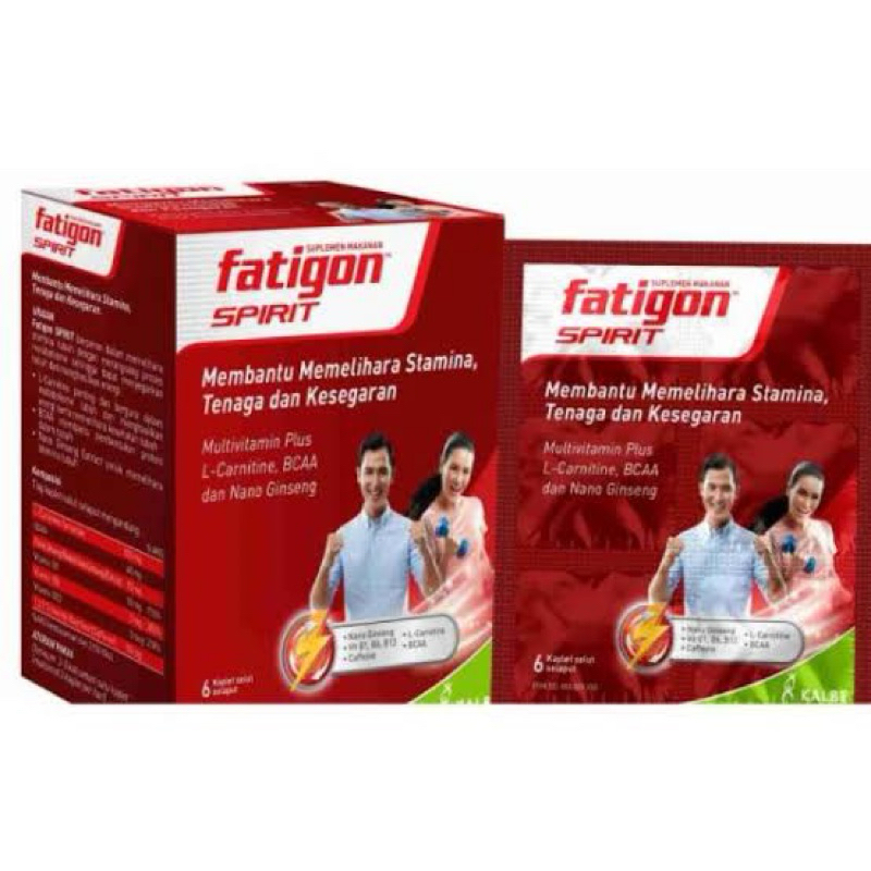 

Fatigon Sprit 1 Strip isi 6 tabel