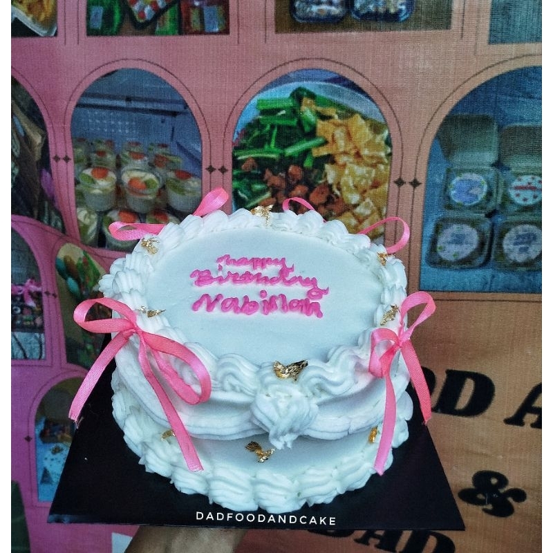 

Kuetart simple murah korean cake