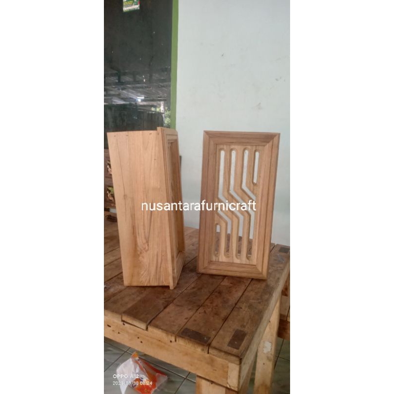 loster kayu jati loster minimalis