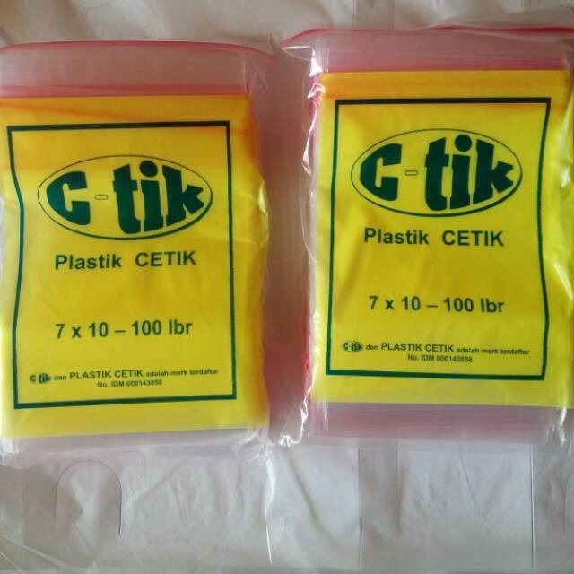 

1 pack (isi 100 pcs) plastik clip oleh oleh haji polos motif kurma dan kabah