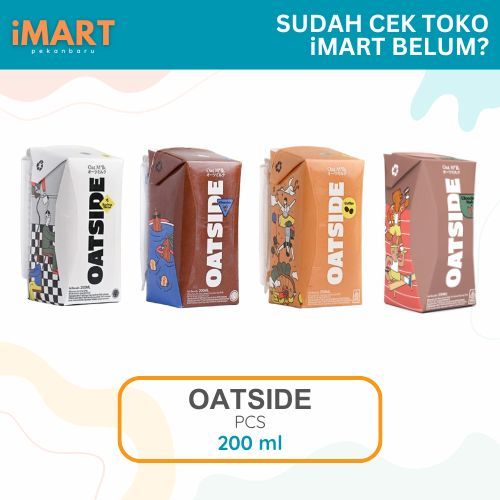 

Oatside Mini Susu Oat Milk Straw 200 ml