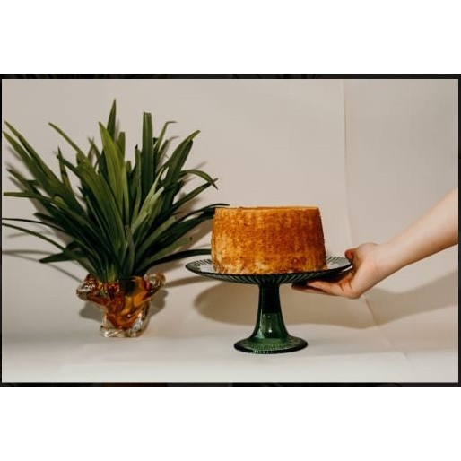 

PREMIUM PANDAN ALMOND CAKE DAIRY FREE & GLUTEN FREE & SUGAR FREE