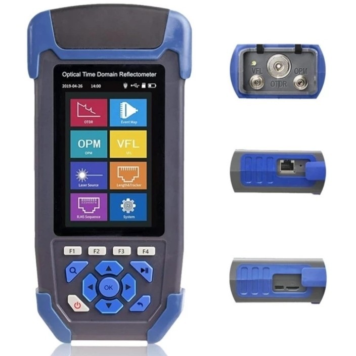 Mini Pro OTDR AUA-900D Fiber Tester Optical Time Domain Reflectometer