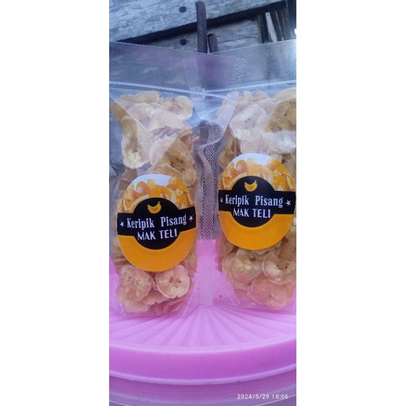 

keripik pisang Mak Teli Te