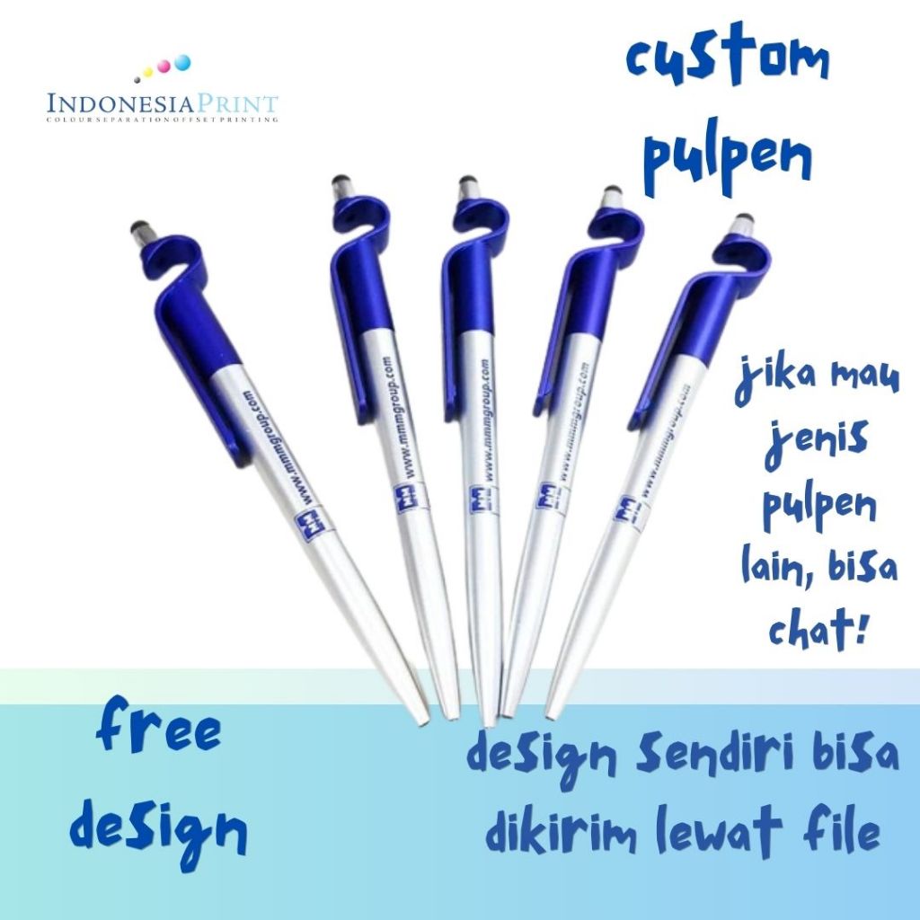

CUSTOM PULPEN MURAH FREE DESIGN MATARAM LOMBOK