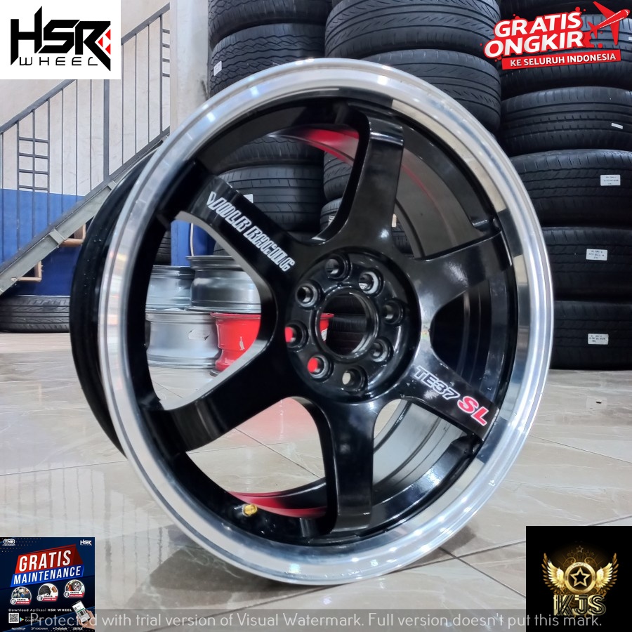 MENJUAL VELG RACING SECOND TERMURAH BERKUALITAS BUAT MOBIL YARIS JAZZ FREED MOBILIO SWIFT IGNIS MAZD