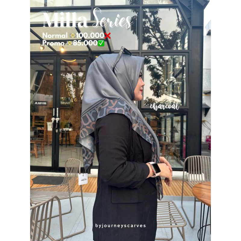 MILLA series journey Mila scarf by JP polos simple