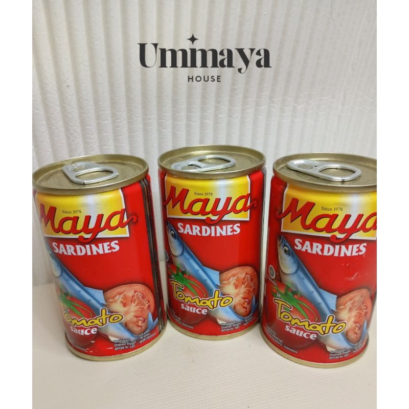 

Maya Sarden Tomat kaleng 155 gram