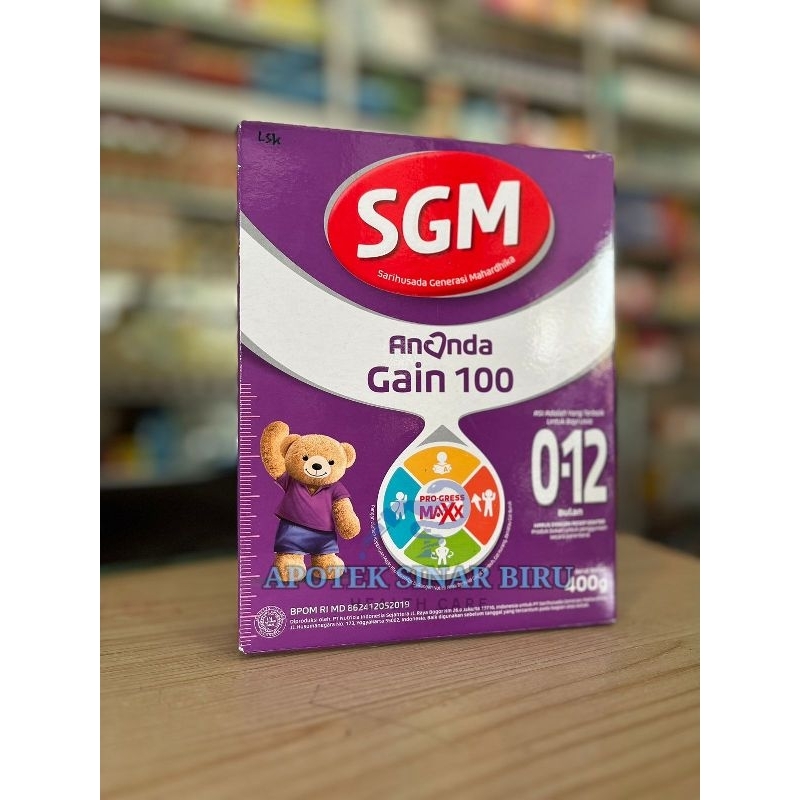 SUSU SGM GAIN ANANDA 100 - SUSU FORMULA BAYI