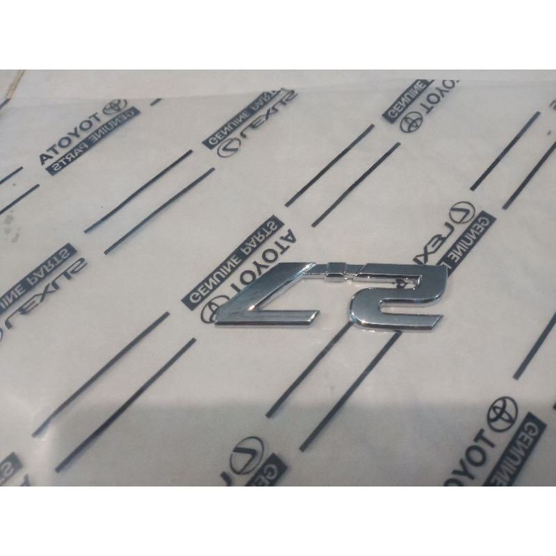 emblem tulisan 2.7 original