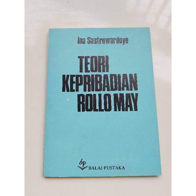 BUKU TEORI KEPRIBADIAN ROLLO MAY