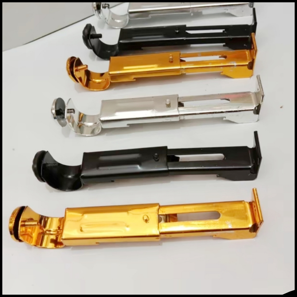 Kaki Penyangga Tiang Gorden Kaki Besi Gorden Penyangga Tiang Rollet Besi Gorden