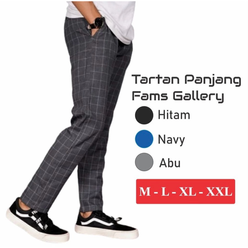 (( BEST SELLER )) TERLARIS NO.1 Celana Tartan Panjang I Tartan Panjang I Tartan Panjang Pria | Celan