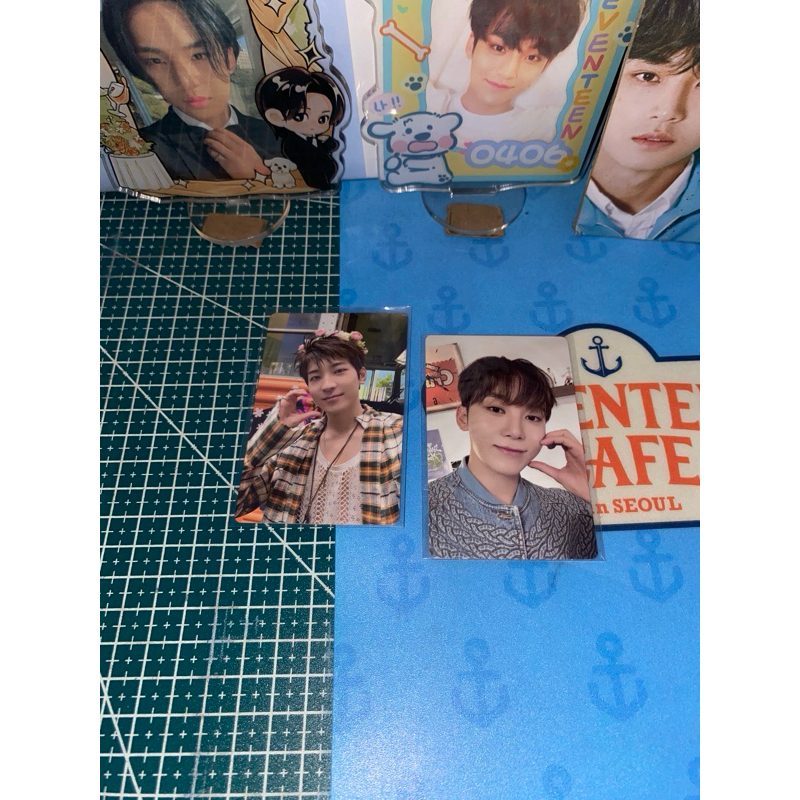 (READY) Photocard heaven 2.14 ver wonwoo flower crown, heaven 5.26 ver seungkwan