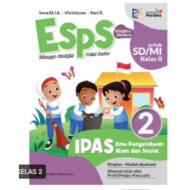 BUKU IPAS KELAS 2 ERLANGGA KURIKULUM MERDEKA