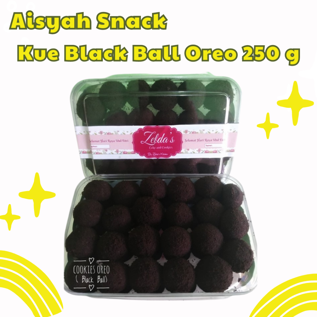 

Kue Kering Black Ball Oreo Lumer