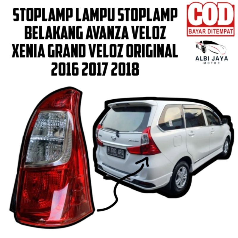 stoplamp lampu belakang AVANZA VELOZ Xenia Grand Veloz original 2016 2017 2018
