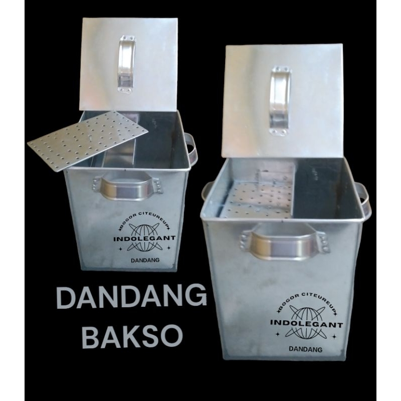 panci bakso, dandang bakso, dandang cilok, dandang alumunium, panci set