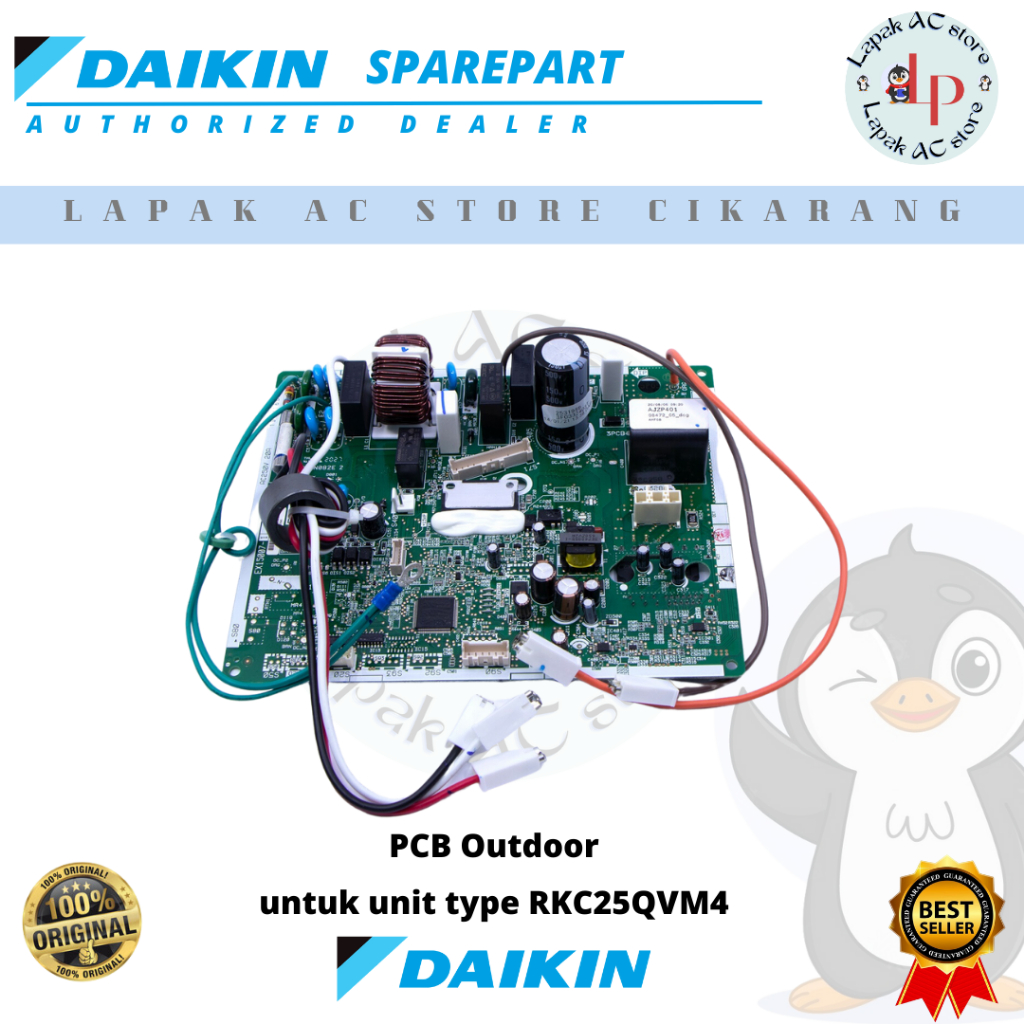 Modul Outdoor / Pcb Outdoor AC DAIKIN Thailand Inverter 1 PK RKC25QVM4