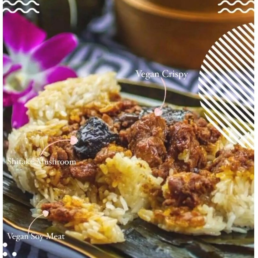 

Bacang Vegan Ukuran Besar (2pcs) Nasi/Ketan