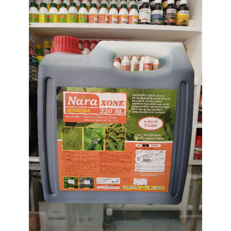 NARAXONE 320 SL kemasan 5 Liter Hebisida / Racun Rumput Kontak