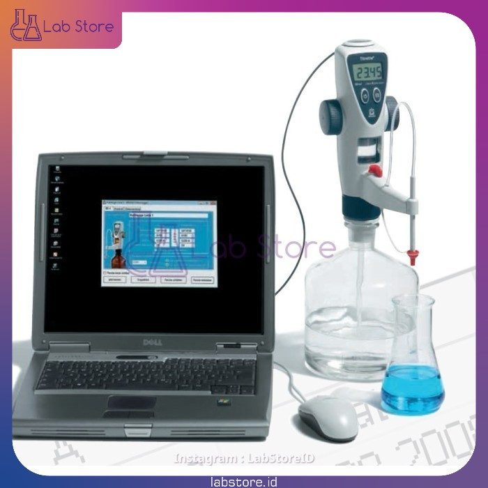 Buret Digital Burette Titrette Brand 25 ml with RS 232 | Brand 4760251