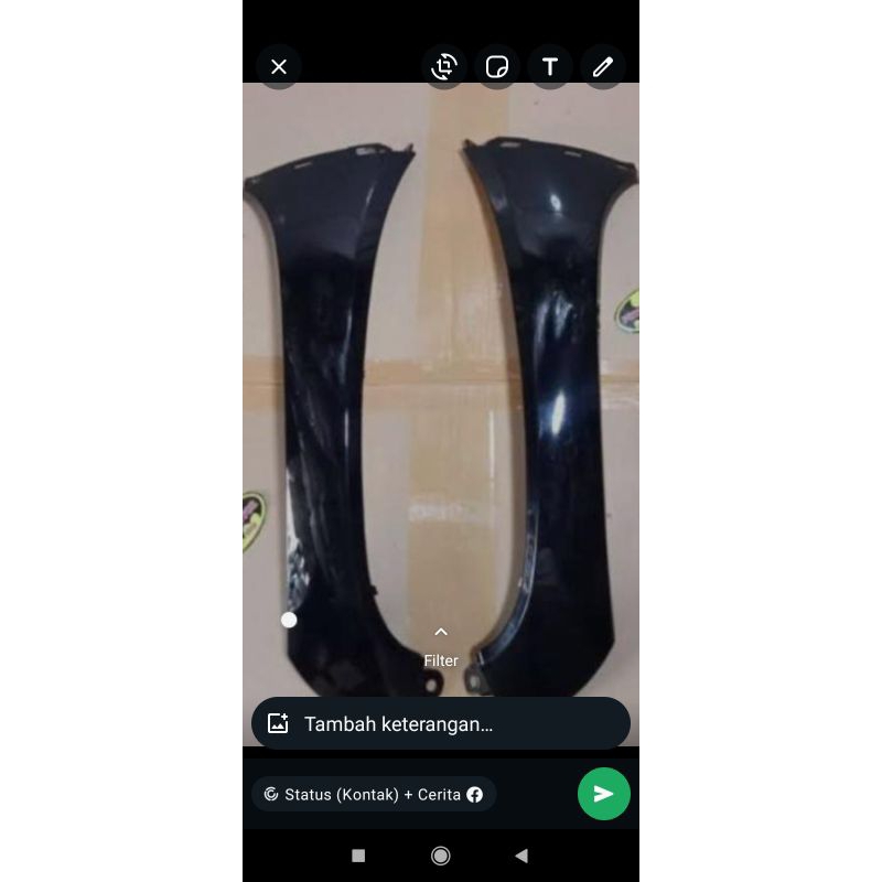 sayap honda scoopy esp ban donat k93 2017-2020