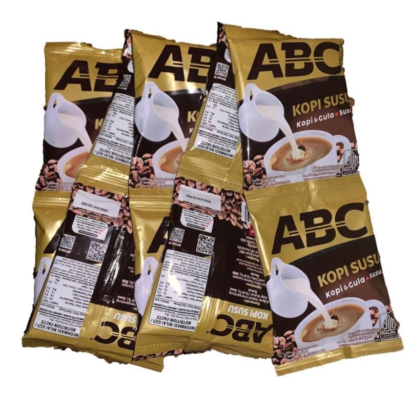 

ABC Kopi Susu (rencengan) isi 10 Sachet