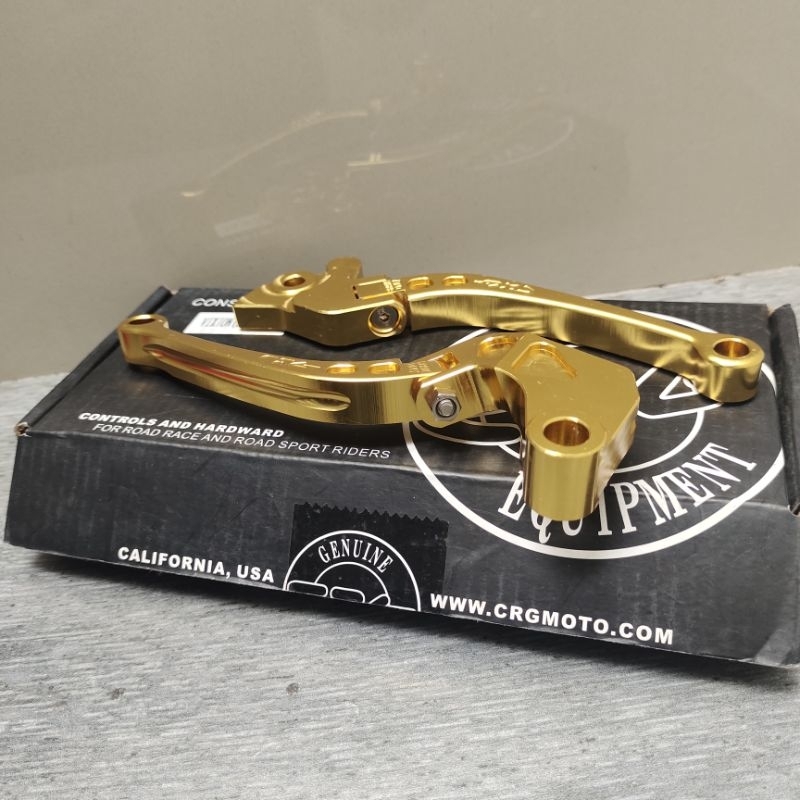 handle tuas rem kopling motor yamaha vixion new /v-ixion old/r15 v3/crg CNC sepasang warna gold