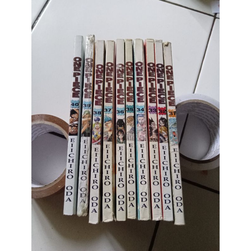 Komik One Piece vol 31-40 Fullset