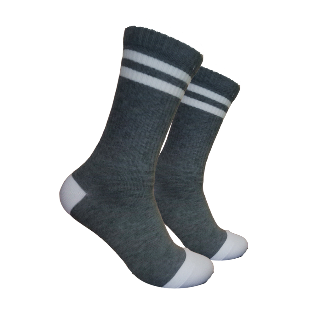 Kaos Kaki Oldschool - Kaos Kaki Skate - Motif Garis G29 - 4LAYER BENANG